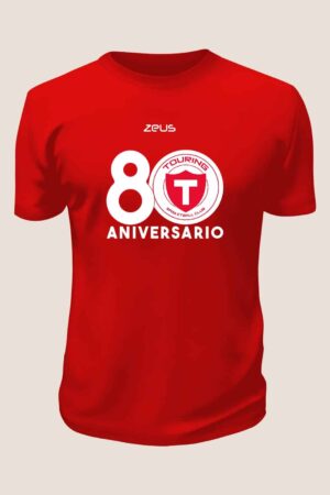 Camiseta 80 Años Touring Roja