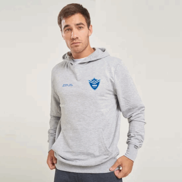 Buzo Canguro Gris Praga