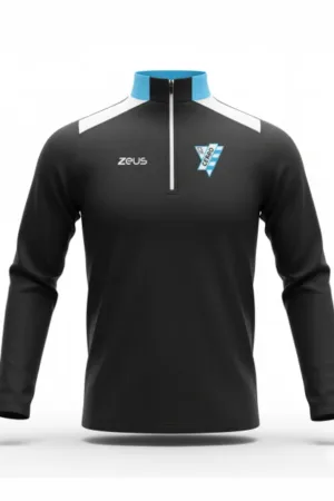 Buzo medio cierre negro Cerro