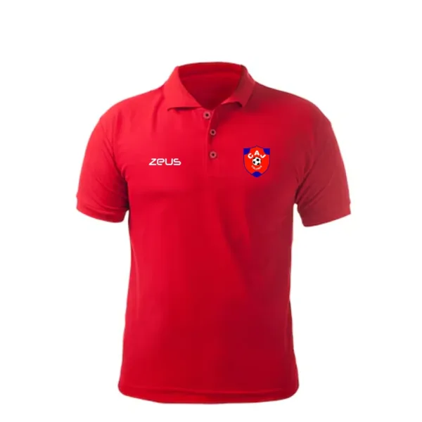 Remera Polo roja CAJ