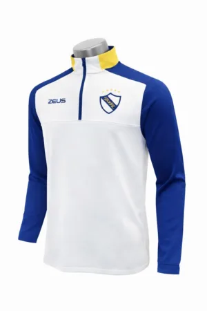 Buzo medio cierre blanco CRPFC