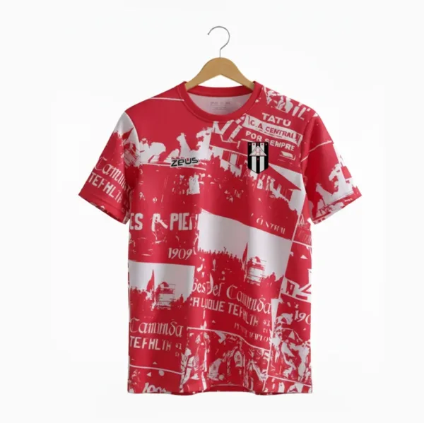 Camiseta entrenamiento roja CAC